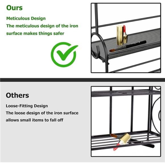 Bathroom Organizer Countertop 3 Tier Spice Rack Organizer, Counter Organization - Picture 5 of 7